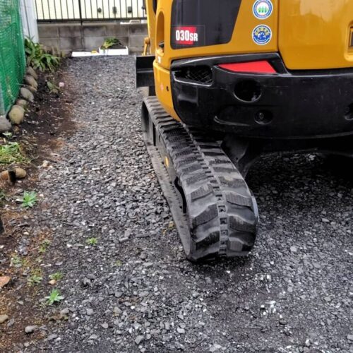 本日着工いたしました。