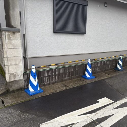 本日は雨の為に工事作業はお休みとなります。