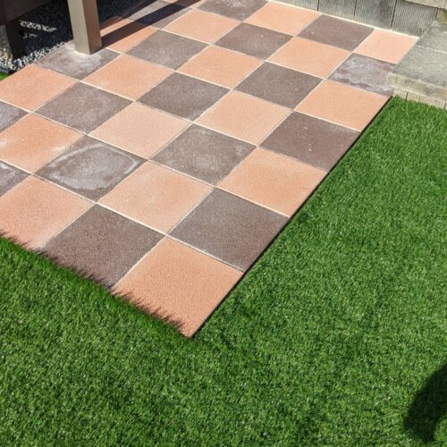 平板施工です。