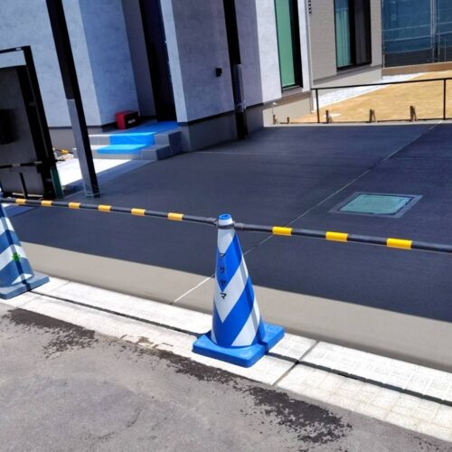 土間コンクリート打設完了です 土間コンクリート打設完了です