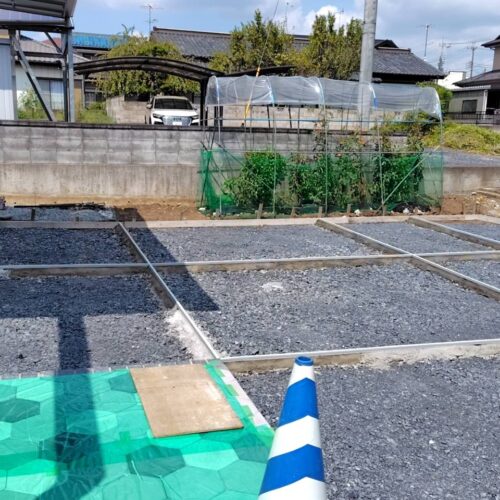 伸縮目地です。 伸縮目地です。