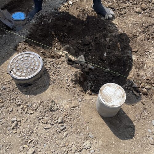 量水器の移動です。 量水器の移動です。