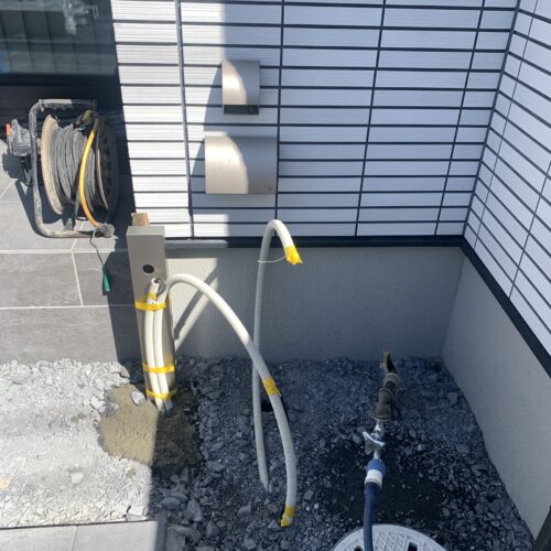 電気配線工事です。