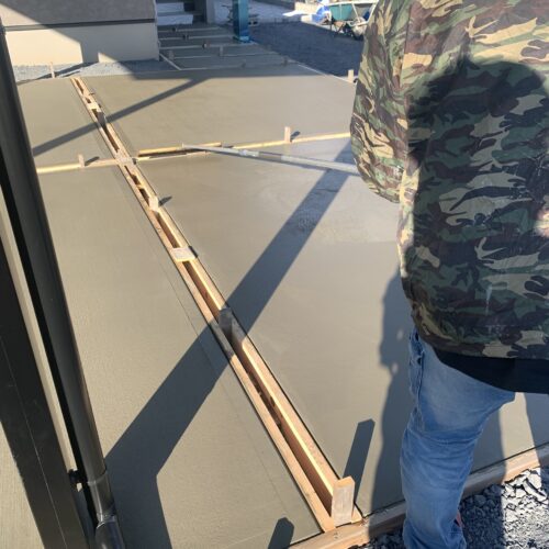 土間コンクリートです。