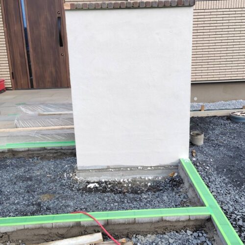 門袖美ブロ塗りです