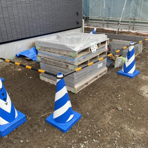 本日は雨模様のため工事はお休みとなります。